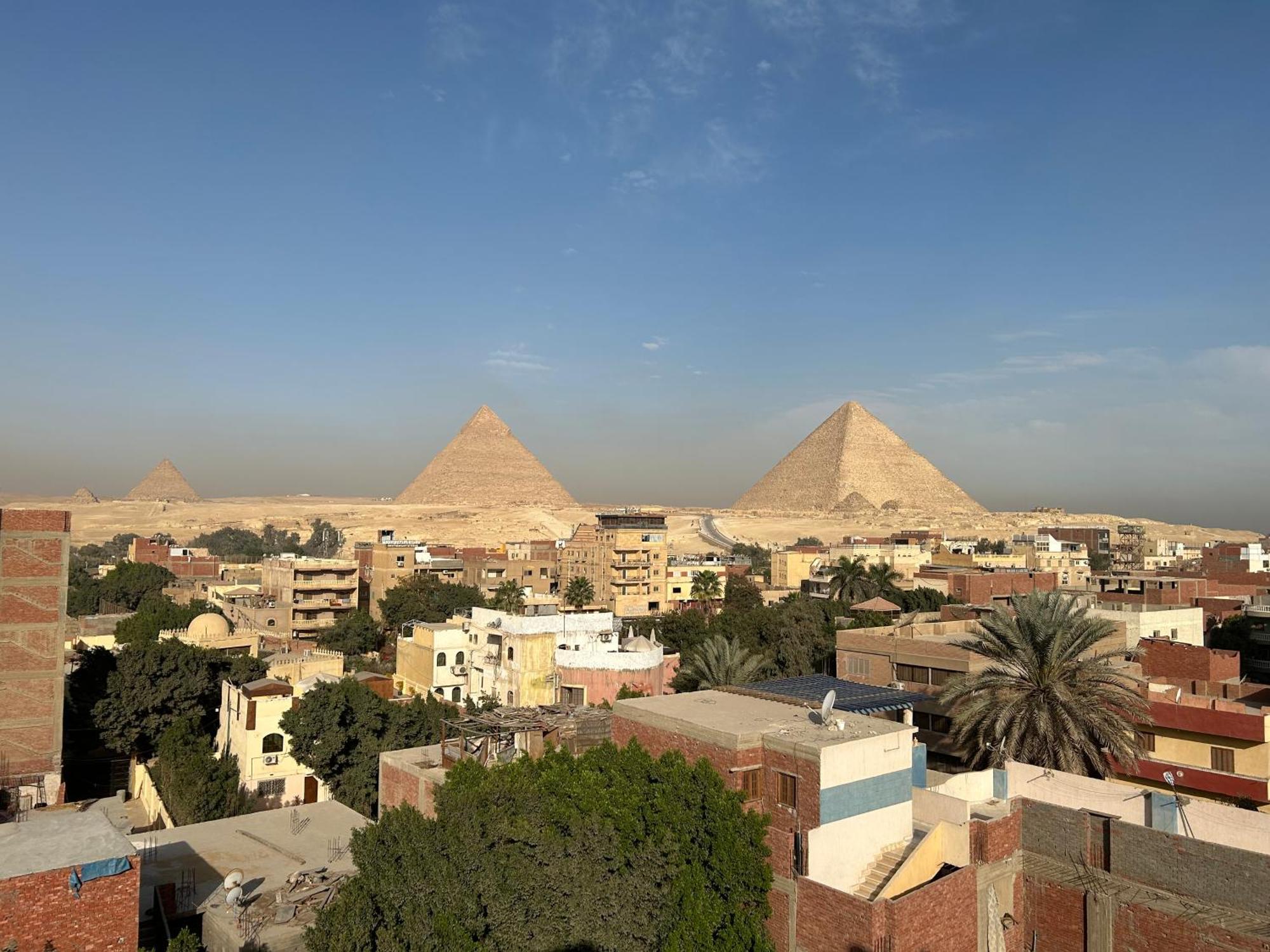 Апартаменты Loay Pyramids View Каир Экстерьер фото