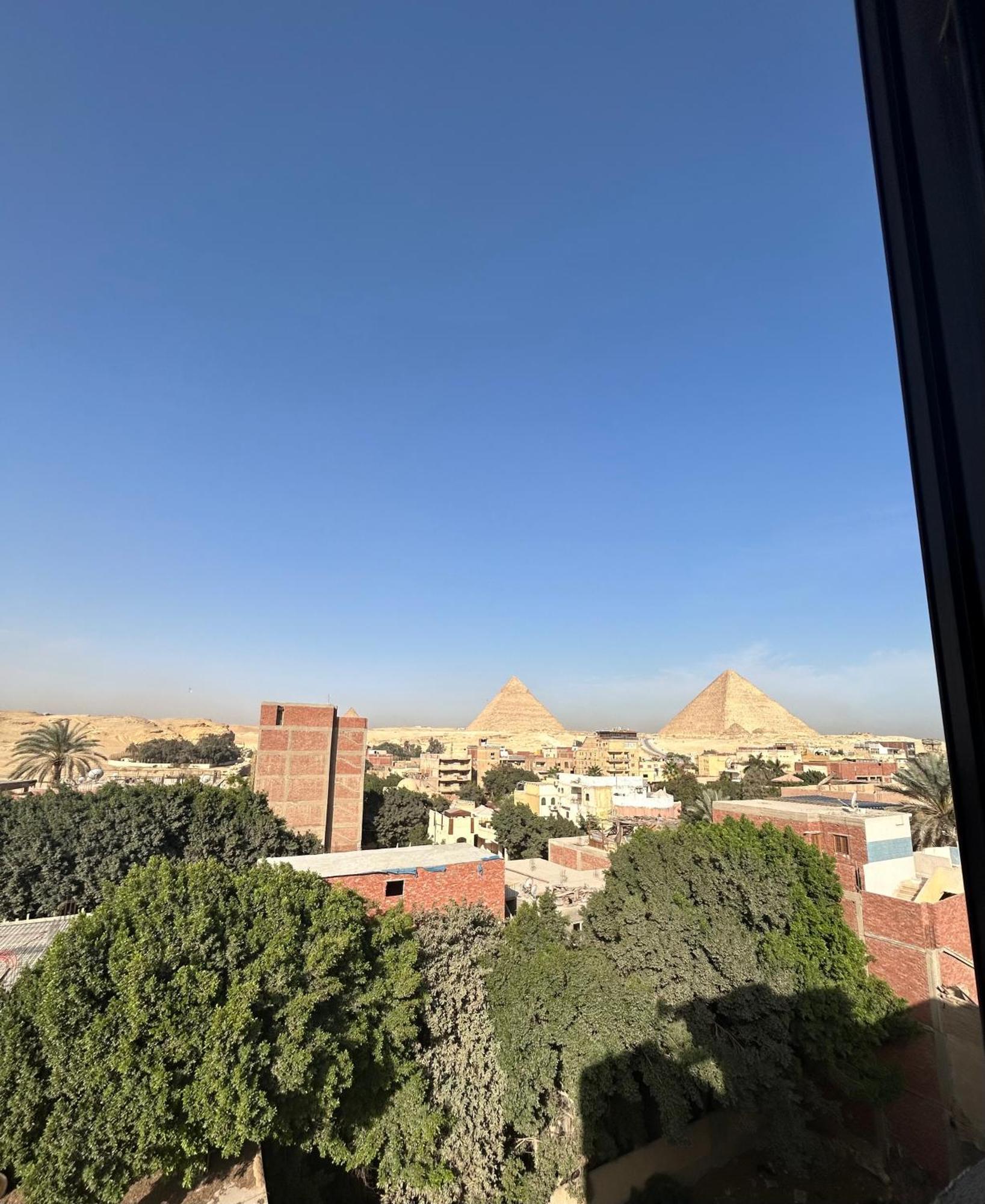 Апартаменты Loay Pyramids View Каир Экстерьер фото