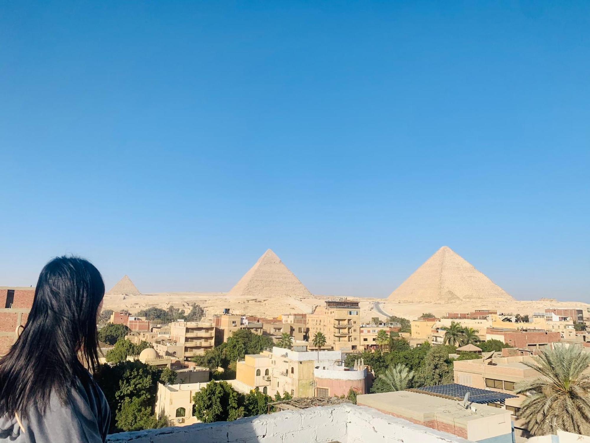Апартаменты Loay Pyramids View Каир Экстерьер фото