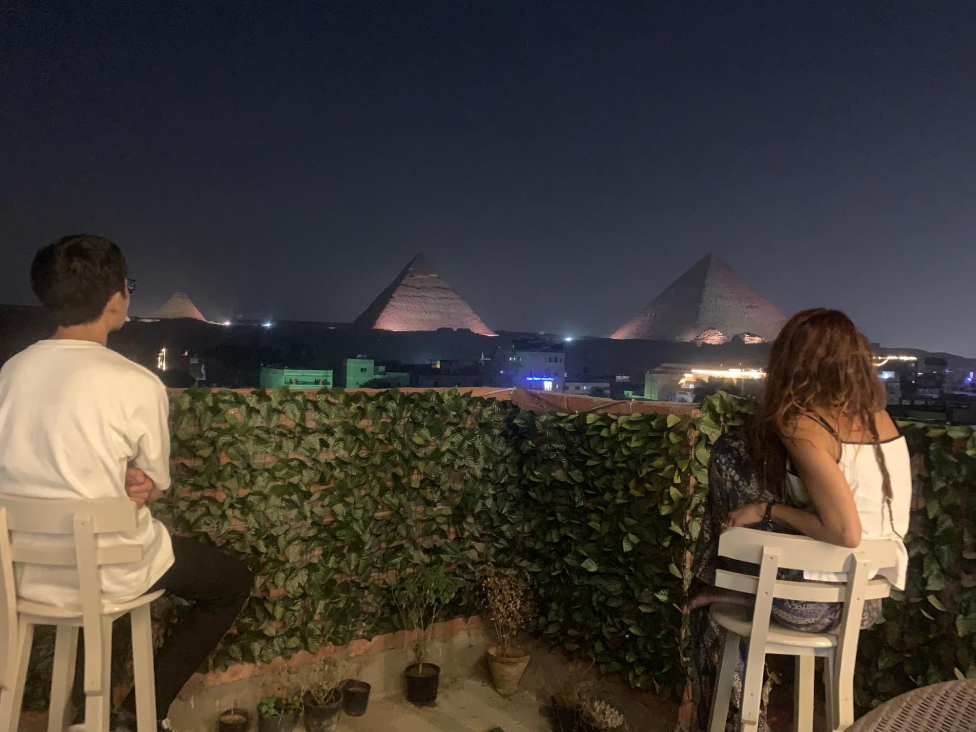Апартаменты Loay Pyramids View Каир Экстерьер фото