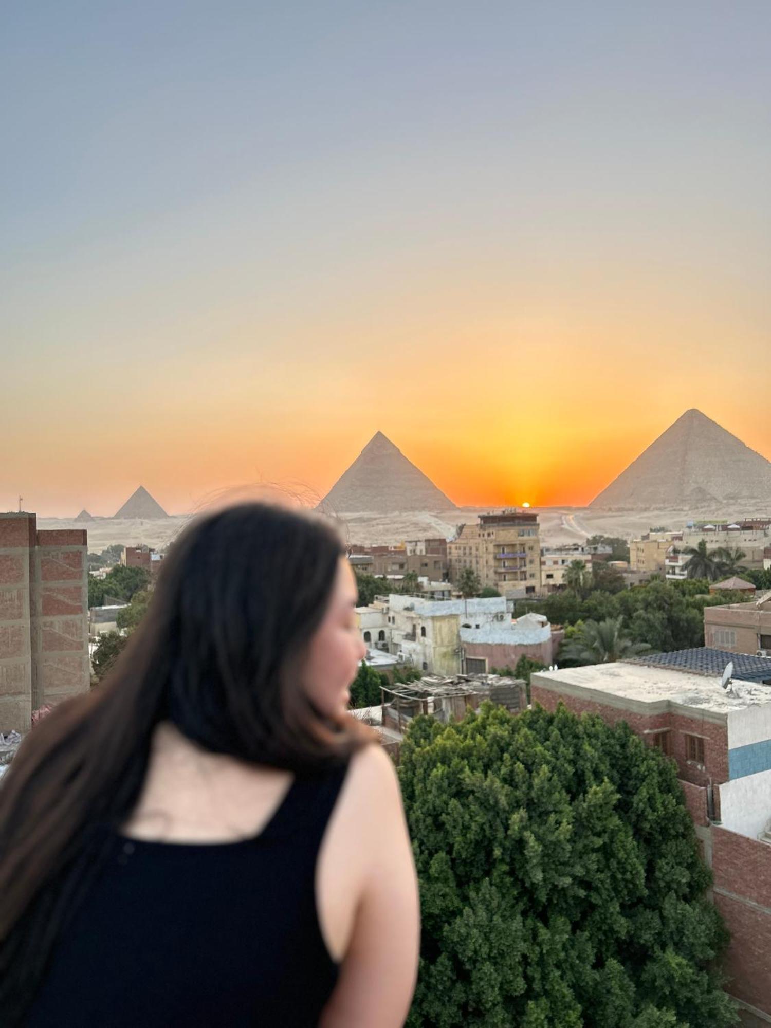Апартаменты Loay Pyramids View Каир Экстерьер фото